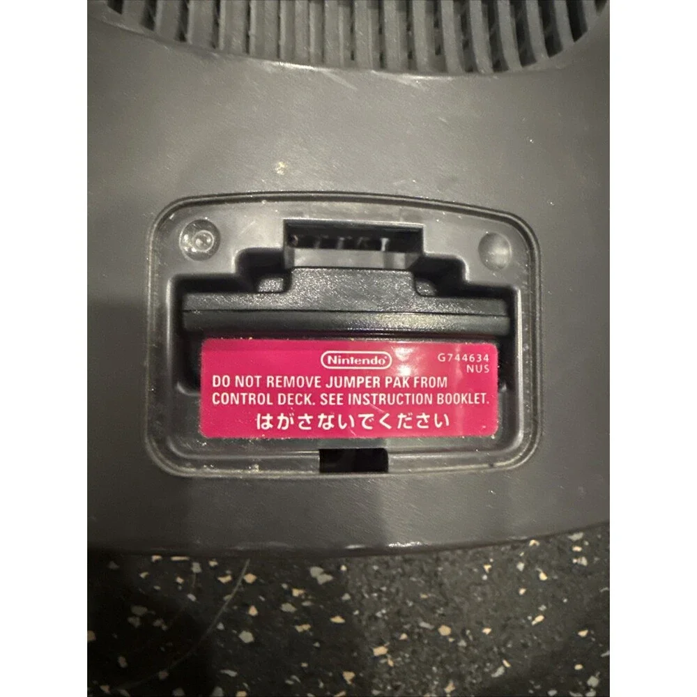 Nintendo 64 N64 Memory Card by Performance Model P-302 ML213 With Manual, Cords